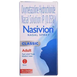 Nasivion Classic Adult Nasal Spray (10 ml)