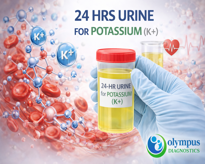 24 HRS URINE FOR POTASSIUM(K+)