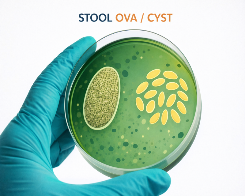 STOOL OVA / CYST